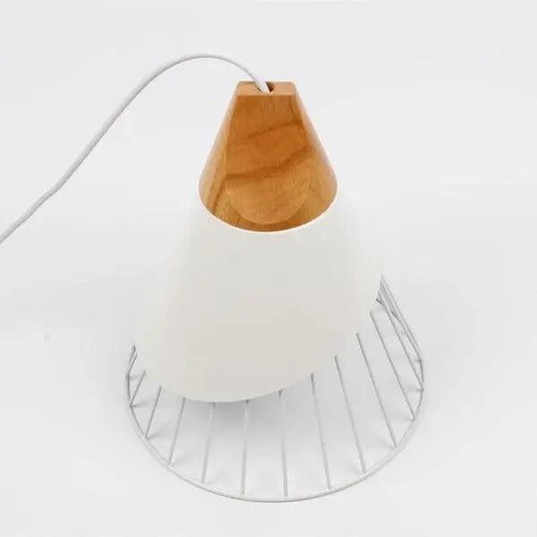 Lumenorth Birch Nordic Wood Pendant
