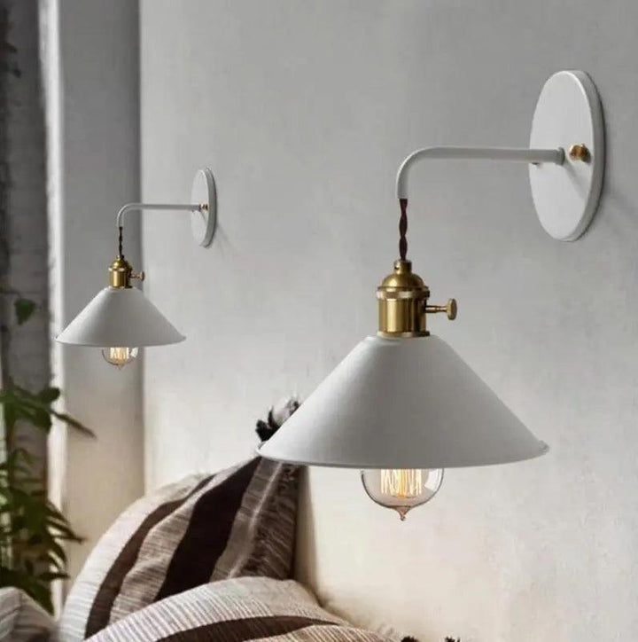 Lumenorth Tulip Vintage Wall Lamp