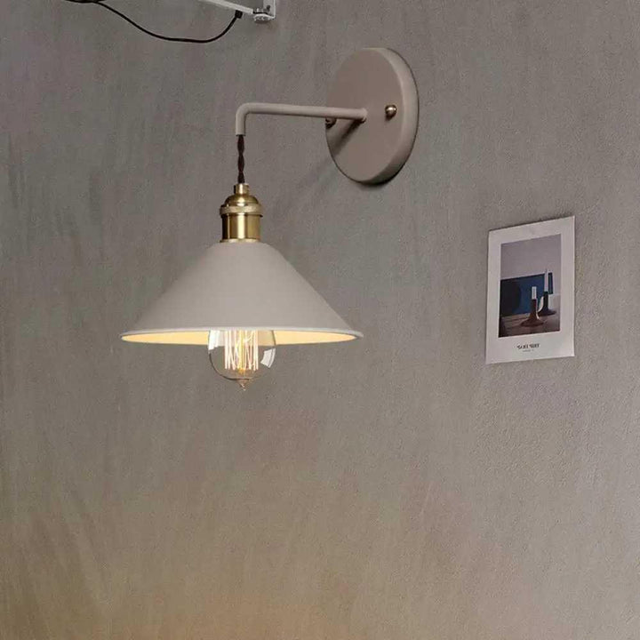 Lumenorth Tulip Vintage Wall Lamp