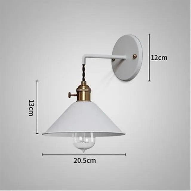 Lumenorth Tulip Vintage Wall Lamp