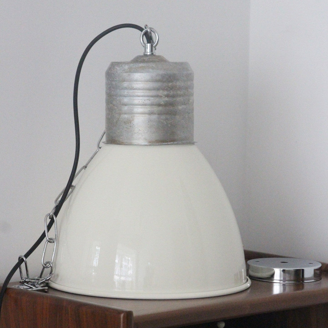 Lumenorth Harbor Enamel Pendant Light