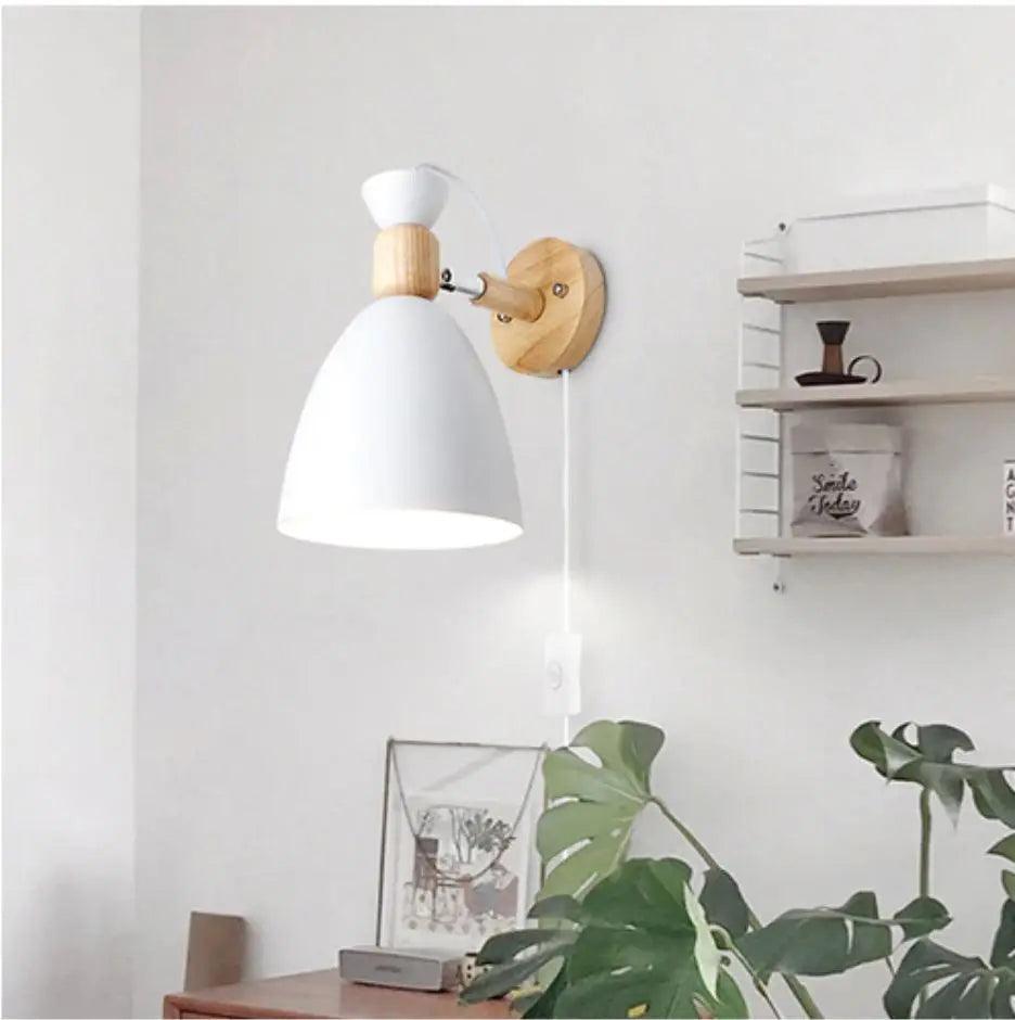 Lumenorth Nook Adjustable Plug-In Sconce