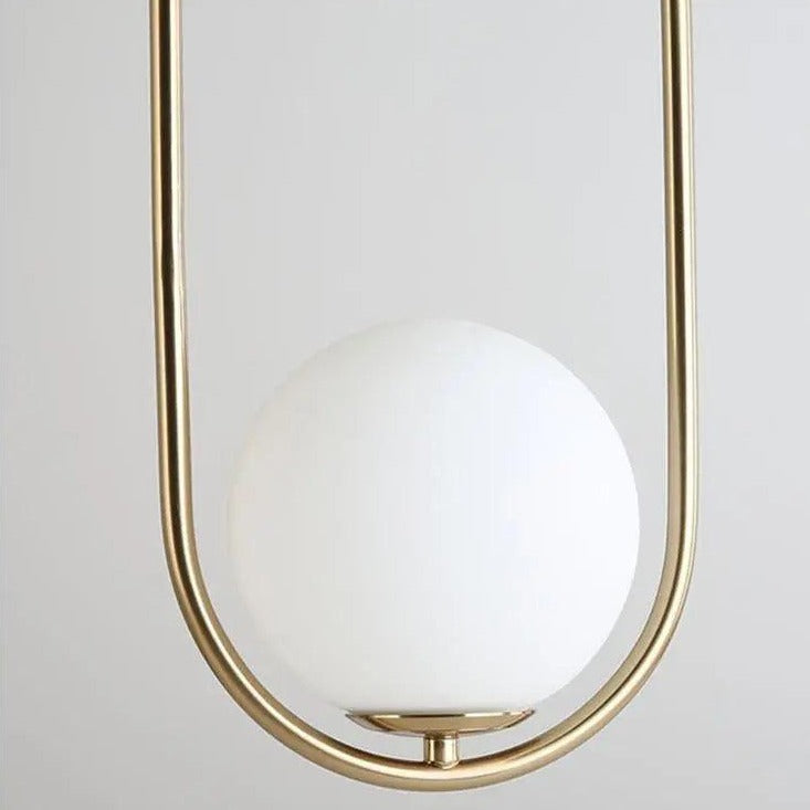 Lumenorth Vessel Glass Pendant Light