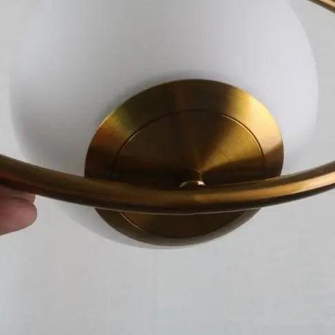 Lumenorth Vessel Glass Pendant Light