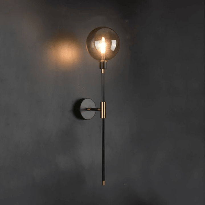 Lumenorth Dune Glass Wall Sconce
