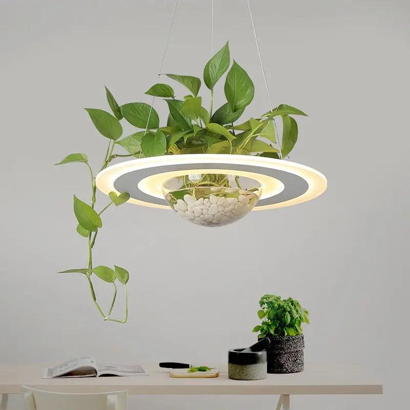Lumenorth Verdant Planter Pendant Light