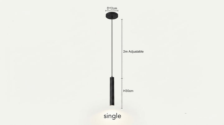 Lumenorth Stem Cord Pendant