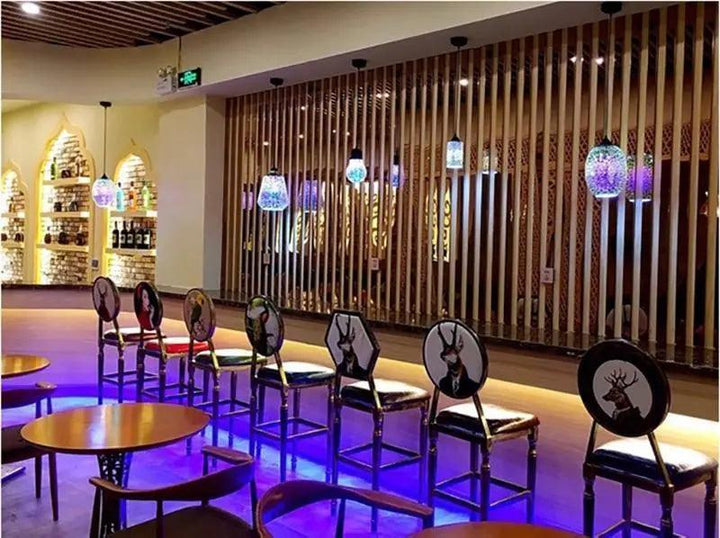 Lumenorth Prism Glass Pendant Light
