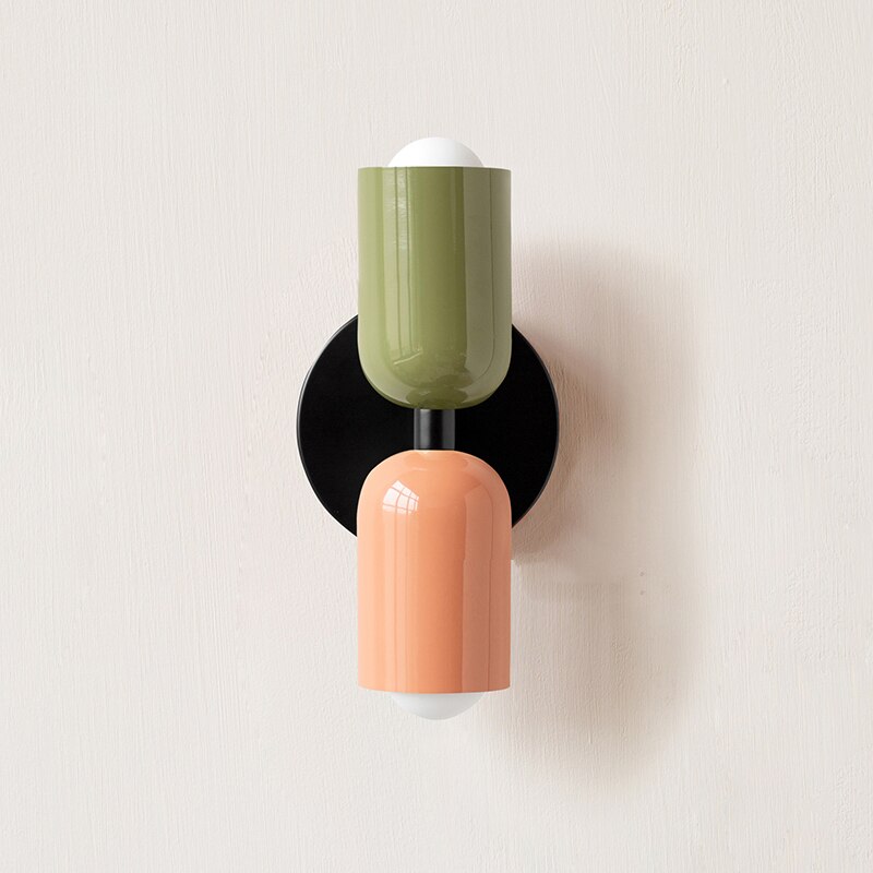 Lumenorth Palette Colourful Wall Sconce