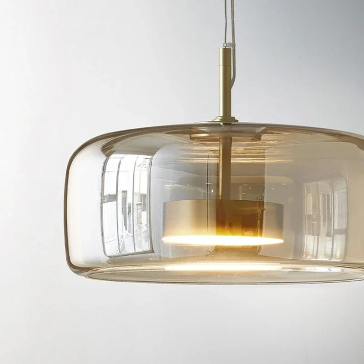 Lumenorth Bell Nordic Glass Pendant