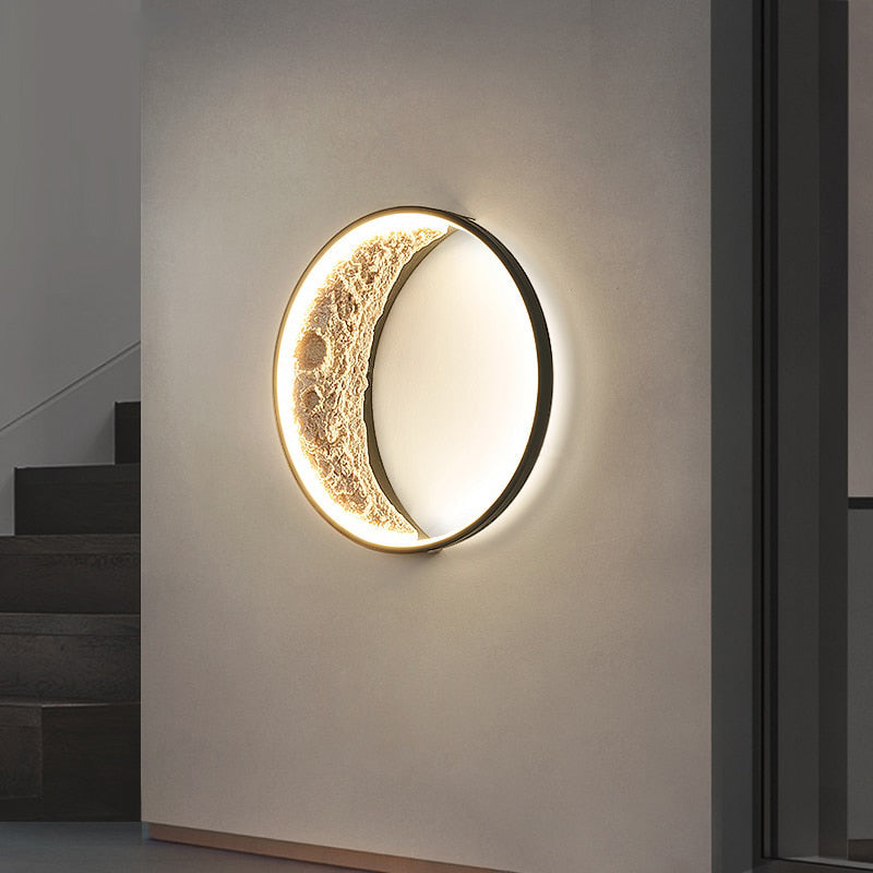 Lumenorth Arch Half Moon LED Wall Lamp