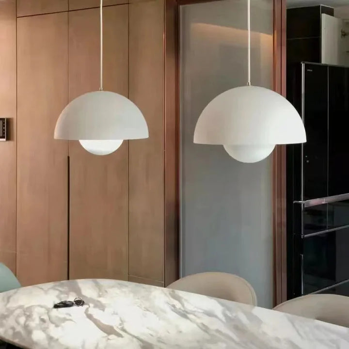 Lumenorth Dome Flowerpot Pendant Light