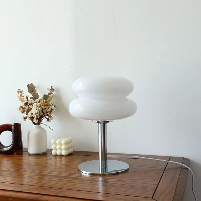 Lumenorth Opal Macaron Table Lamp