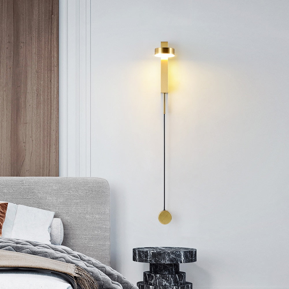 Lumenorth Dial Dimmable Wall Lamp