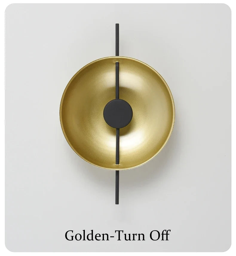 Lumenorth Linen Nordic Wall Sconce