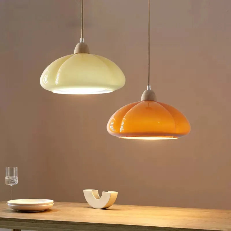 Lumenorth Sorbet Glass Pendant Light