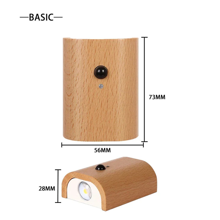 Lumenorth Beech Motion Sensor Sconce