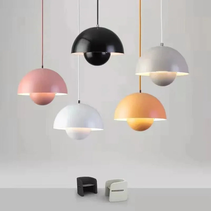 Lumenorth Dome Flowerpot Pendant Light