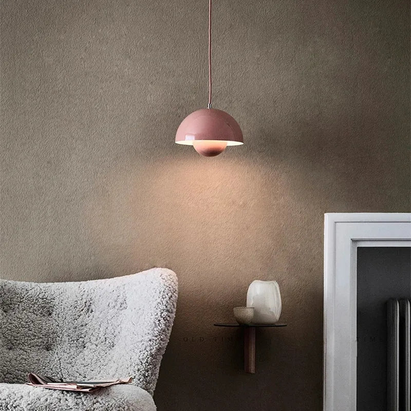 Lumenorth Dome Flowerpot Pendant Light