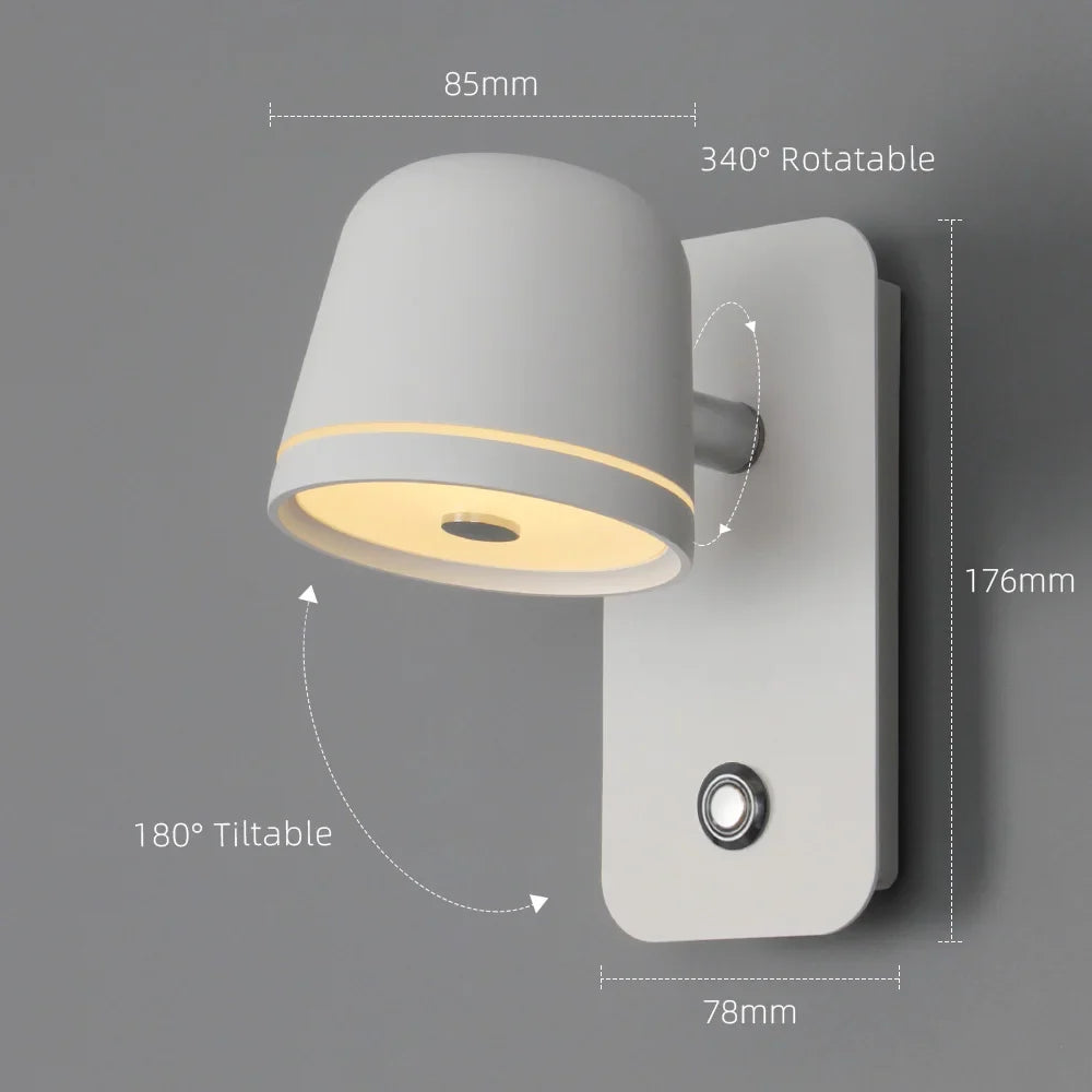 Lumenorth Tempo LED Dimmable Wall Lamp