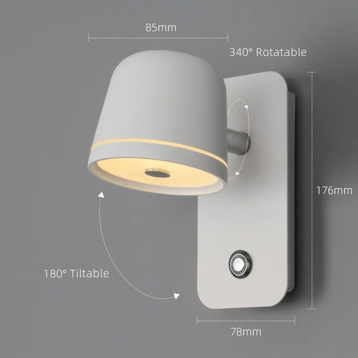 Lumenorth Tempo LED Dimmable Wall Lamp