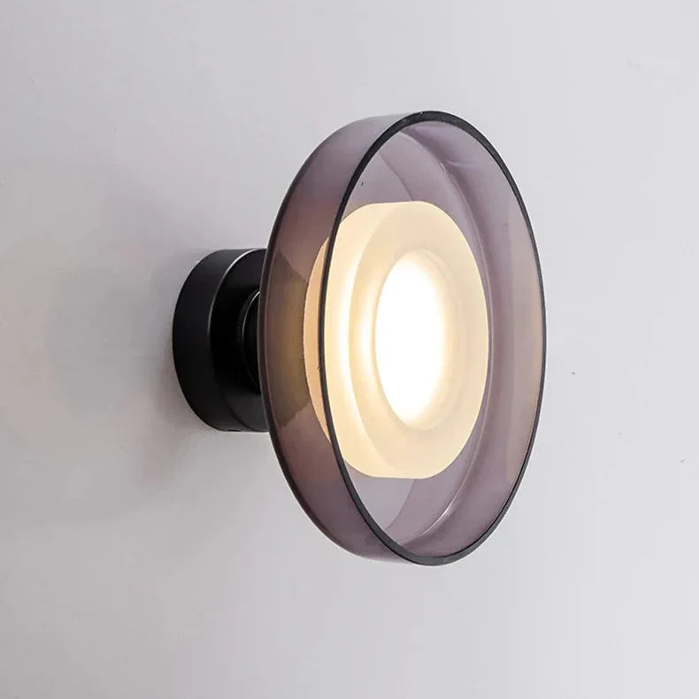 Lumenorth Pod LED Glass Wall Lamp