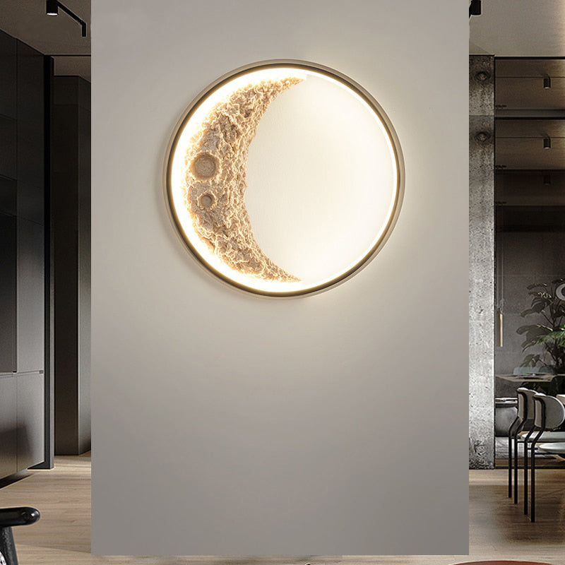 Lumenorth Arch Half Moon LED Wall Lamp