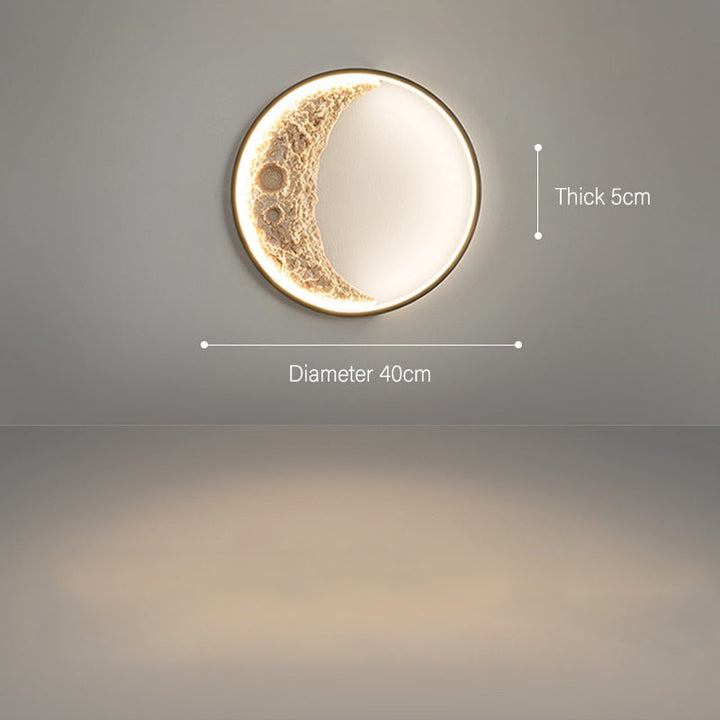 Lumenorth Arch Half Moon LED Wall Lamp