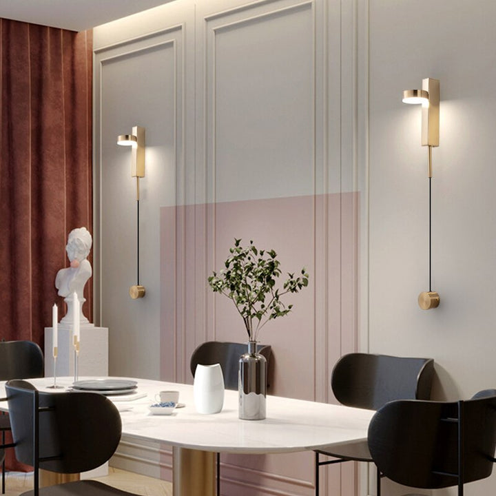 Lumenorth Dial Dimmable Wall Lamp