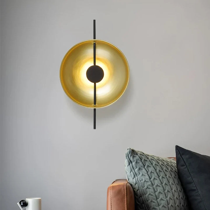 Lumenorth Linen Nordic Wall Sconce