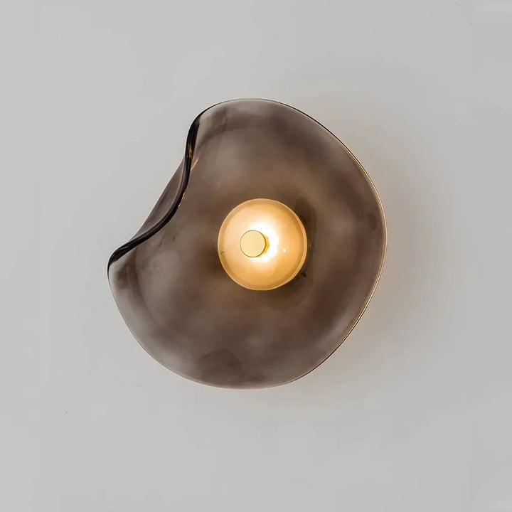 Lumenorth Coast LED Glass Wall Lamp
