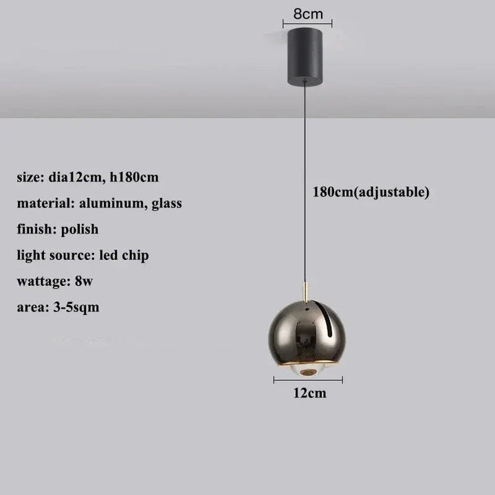 Lumenorth Vector Adjustable LED Pendant