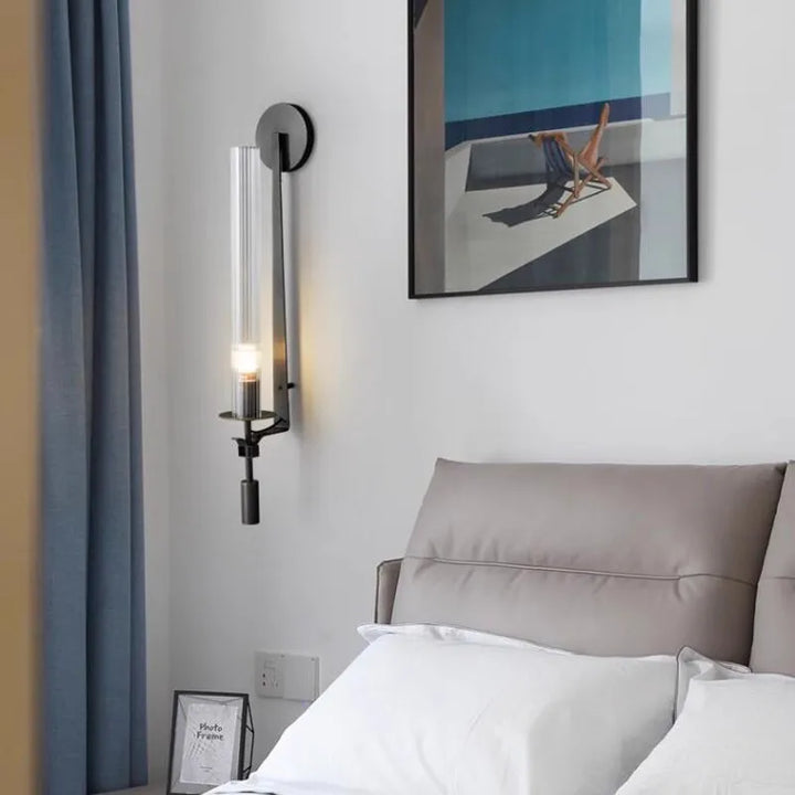 Lumenorth Torch Gold Wall Sconce