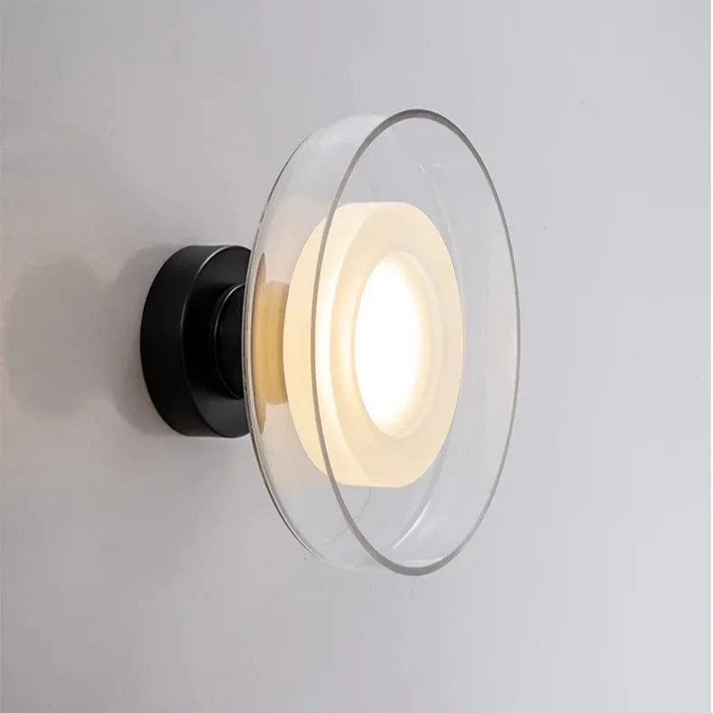 Lumenorth Pod LED Glass Wall Lamp