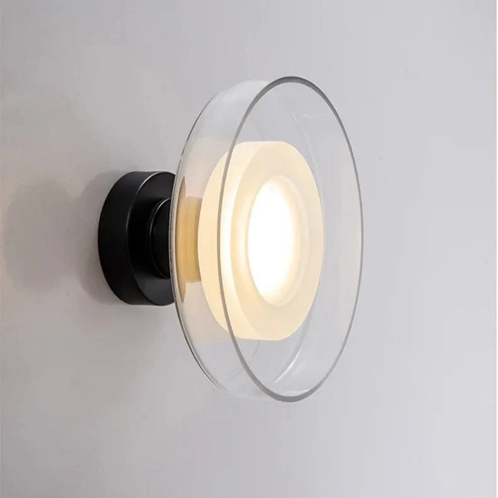 Lumenorth Pod LED Glass Wall Lamp