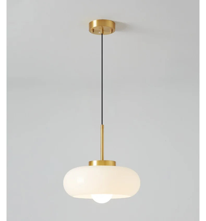 Lumenorth Penny Copper Pendant Light