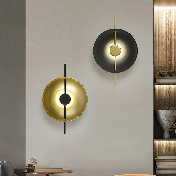 Lumenorth Linen Nordic Wall Sconce