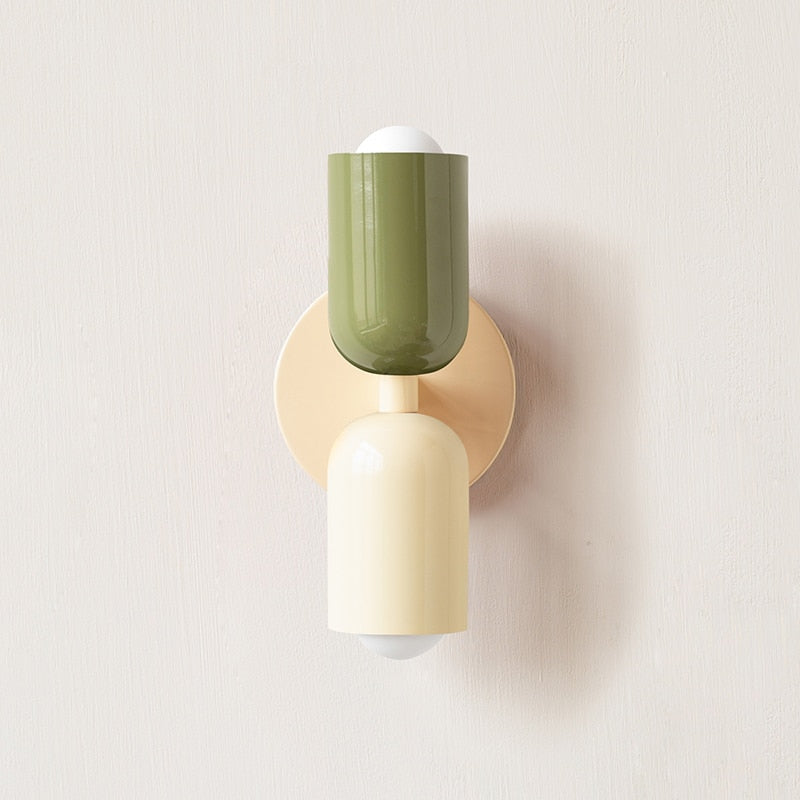 Lumenorth Palette Colourful Wall Sconce