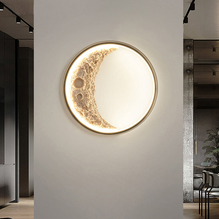 Lumenorth Arch Half Moon LED Wall Lamp
