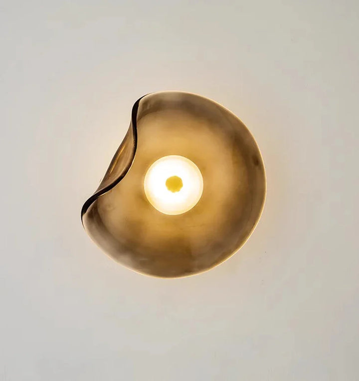 Lumenorth Coast LED Glass Wall Lamp