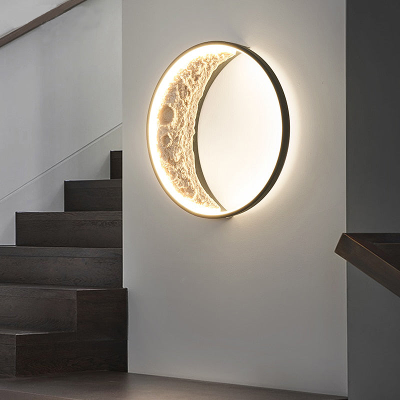 Lumenorth Arch Half Moon LED Wall Lamp