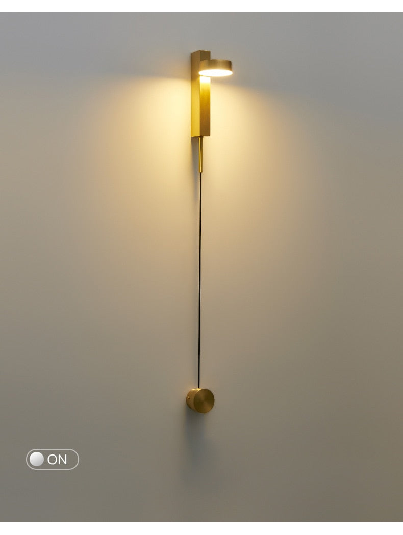 Lumenorth Dial Dimmable Wall Lamp