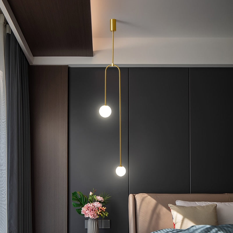 Lumenorth Column Modern Pendant Light