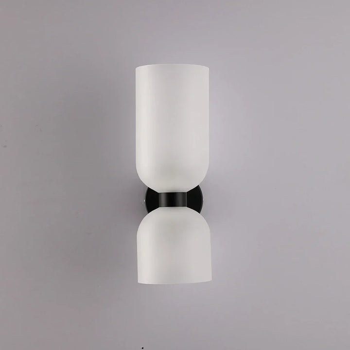 Lumenorth Stack Double Glass Wall Light