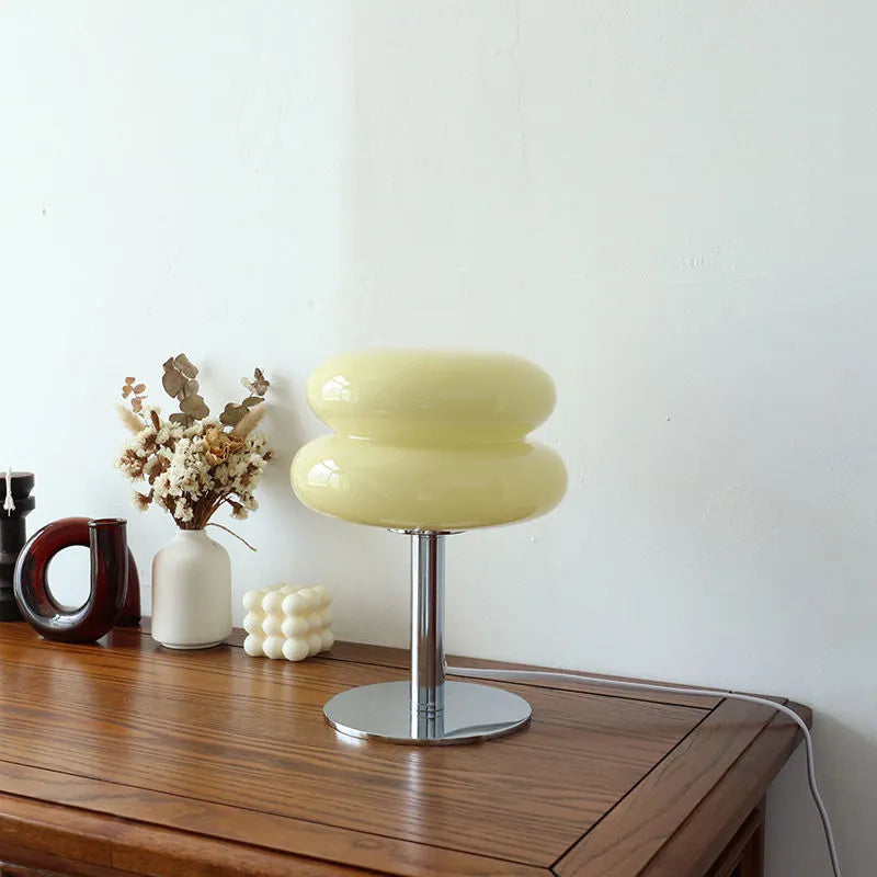 Lumenorth Opal Macaron Table Lamp