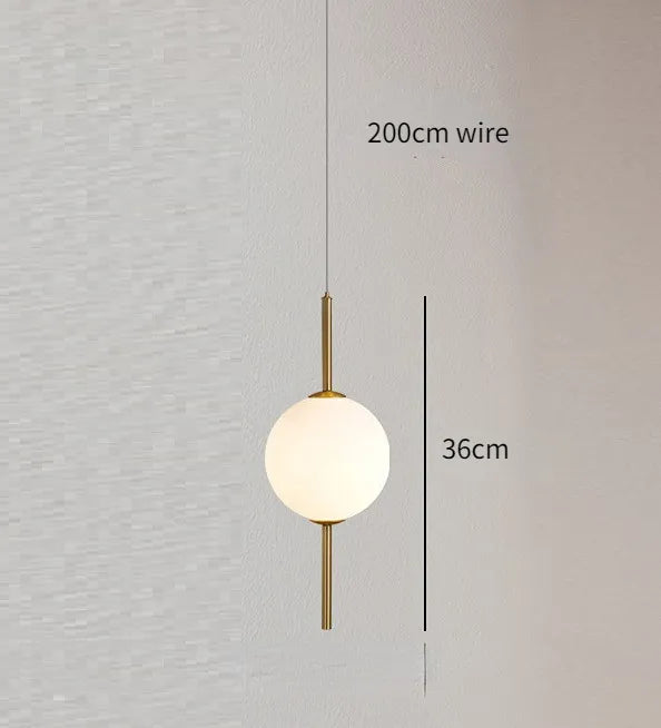 Lumenorth Cluster Glass Globe Pendant