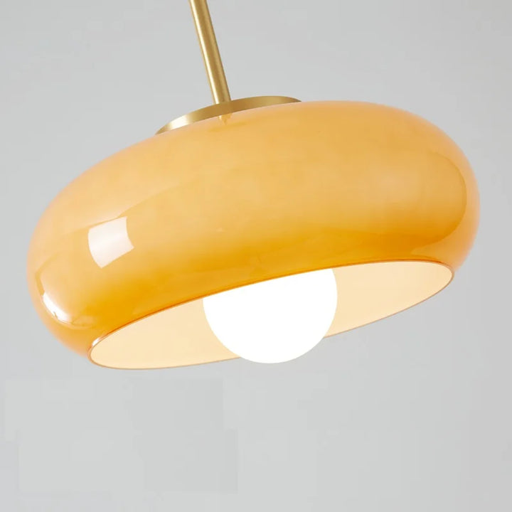 Lumenorth Penny Copper Pendant Light