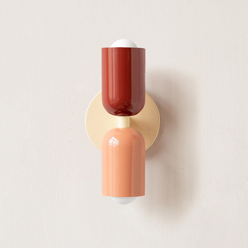 Lumenorth Palette Colourful Wall Sconce