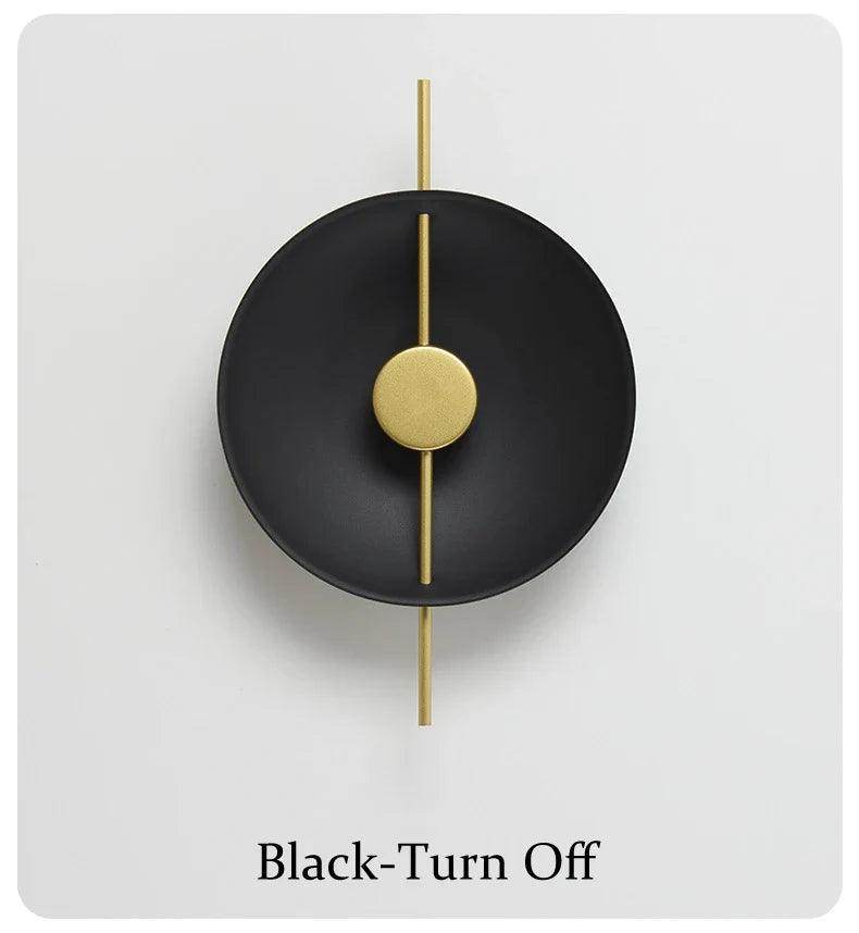 Lumenorth Linen Nordic Wall Sconce