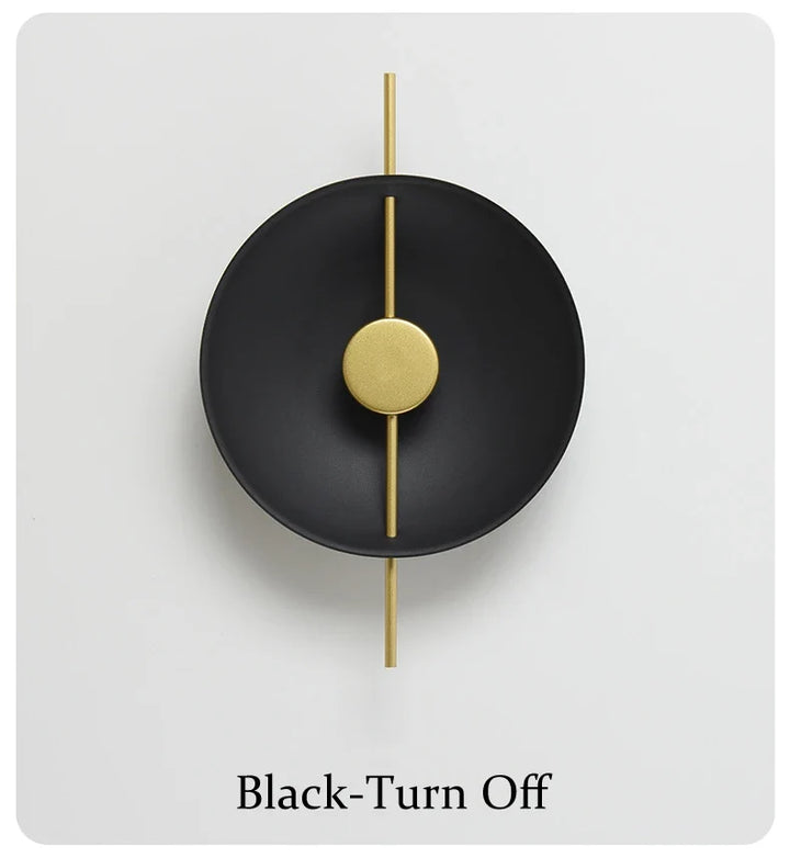 Lumenorth Linen Nordic Wall Sconce